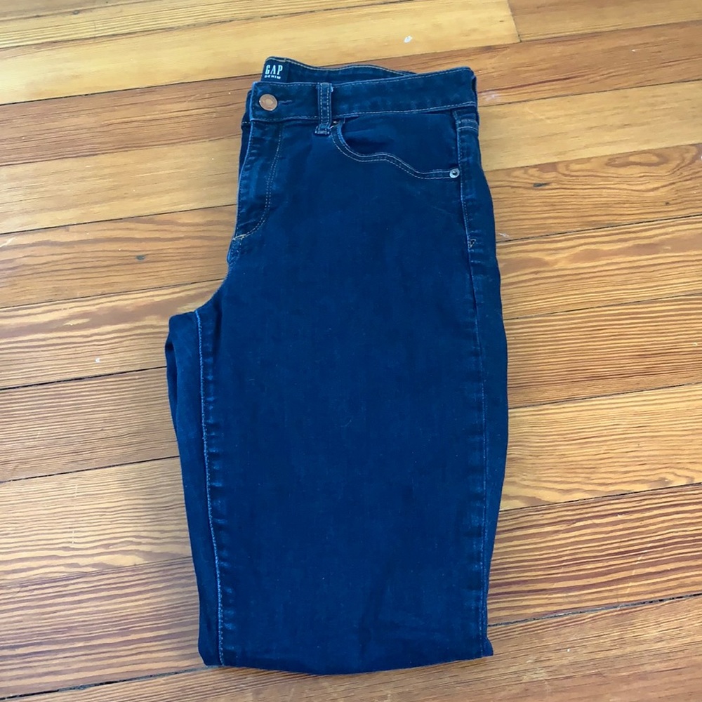 GAP high rise skinny jeans